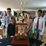 Joshua Dogao, Jesse Carey, Ashleigh Filtness, and Julian Mezieres